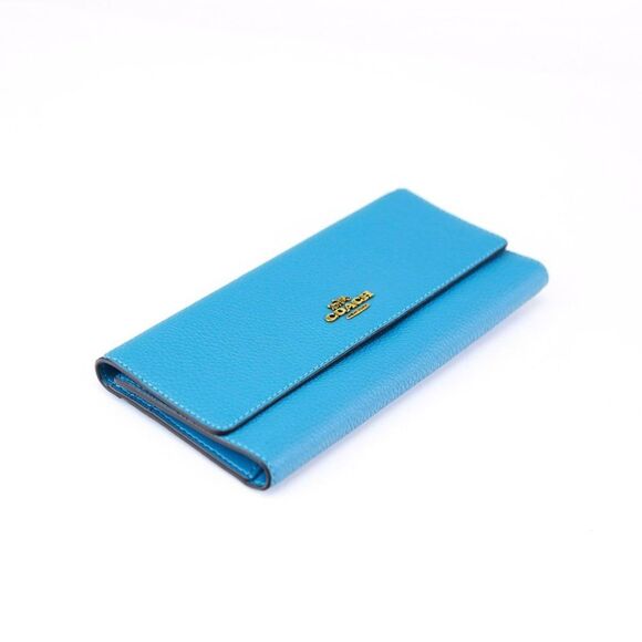 NWT Coach Trifold Soft Leather Slim Wallet - Picture 5 of 8